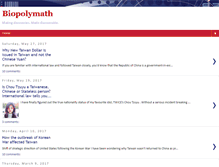 Tablet Screenshot of biopolymath.net